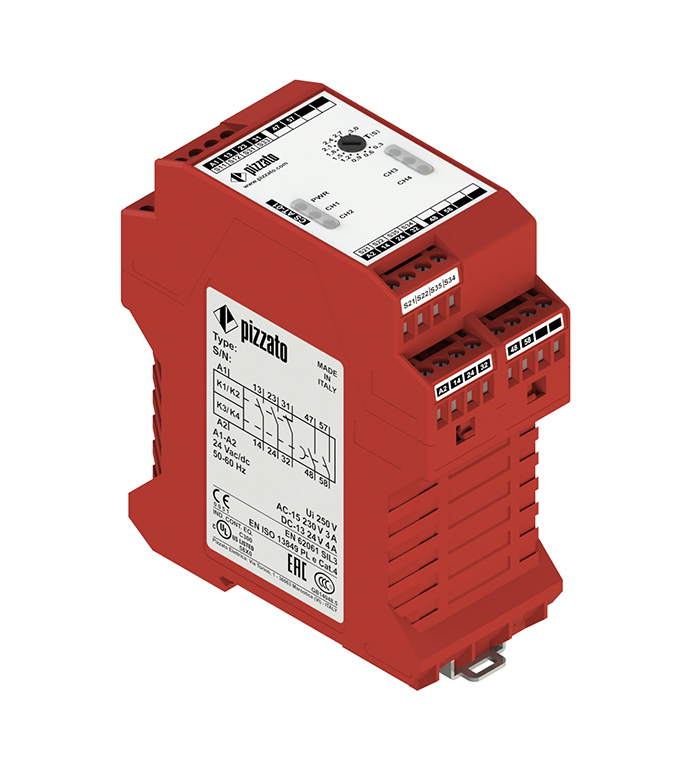 modulo seguridad cs at pizzato