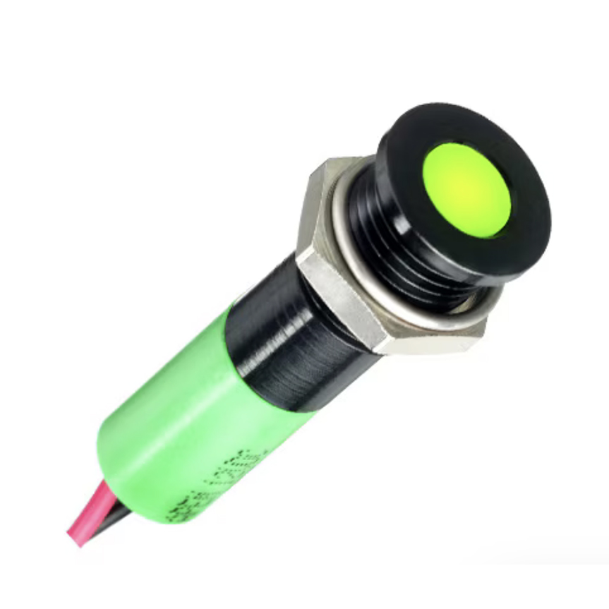 Piloto LED Q8 APEM bizel 8 mm